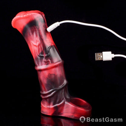 Kingdon Remote Vibrating Cock Sleeve - Couples remote control sex toy - BeastGasm