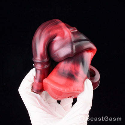 Kingdon Remote Vibrating Cock Sleeve - Couples remote control sex toy - BeastGasm