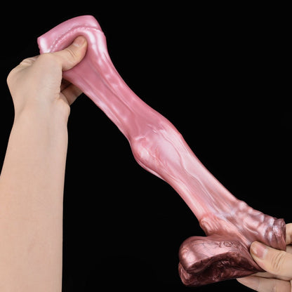 Kizflux – Premium Horse Penis Extender, Silicone Cock Sleeve - BeastGasm