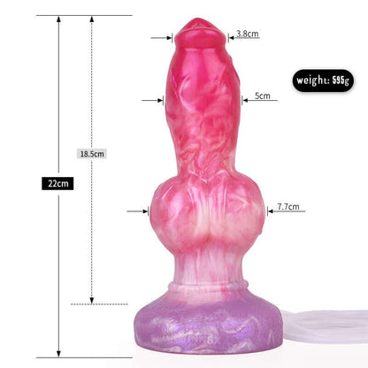 Knot Monster Dildo That Squirts—Brace Yourself - BeastGasm