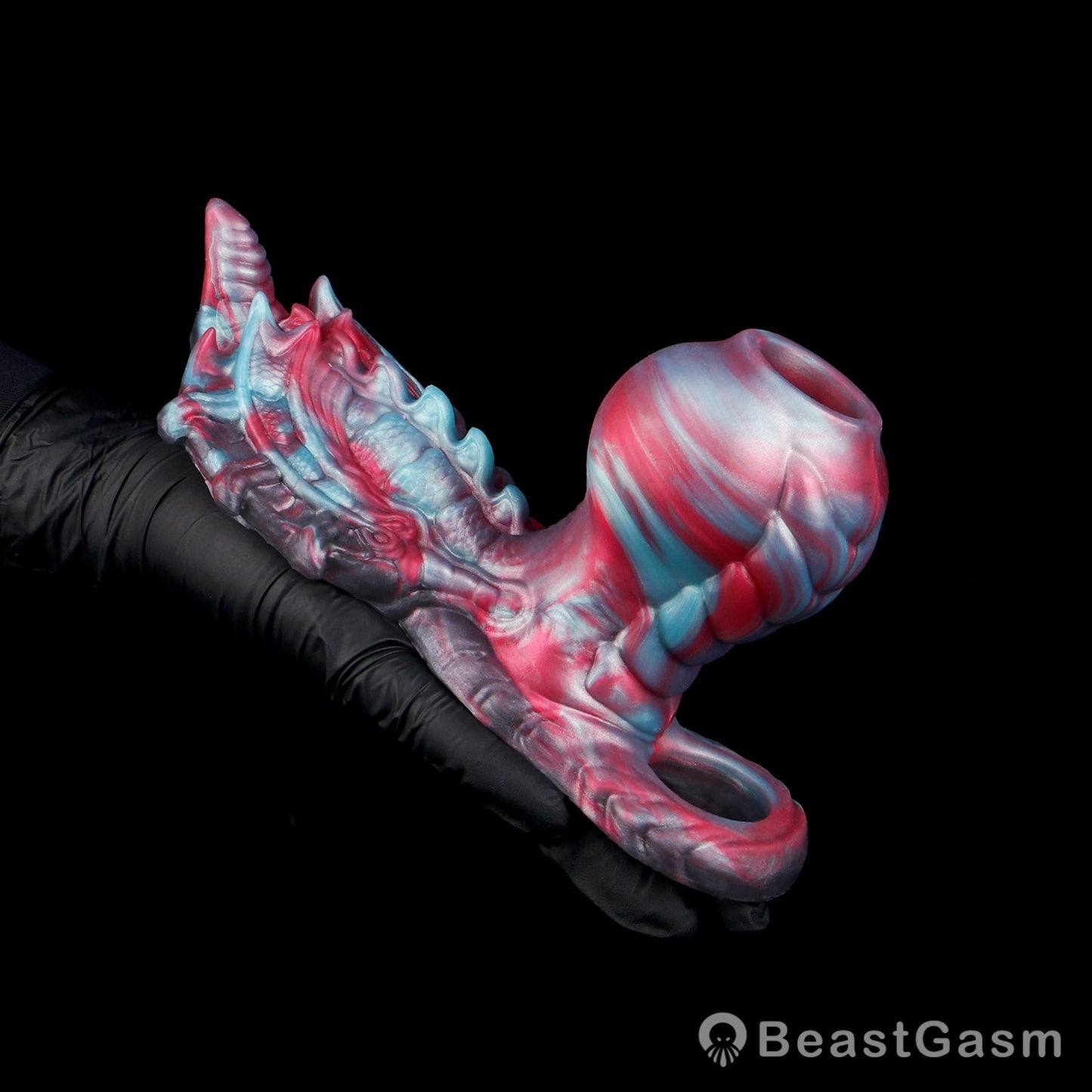 🐩 Knotfang Beast Knot Fantasy Cock Sleeve with Grinder - BeastGasm