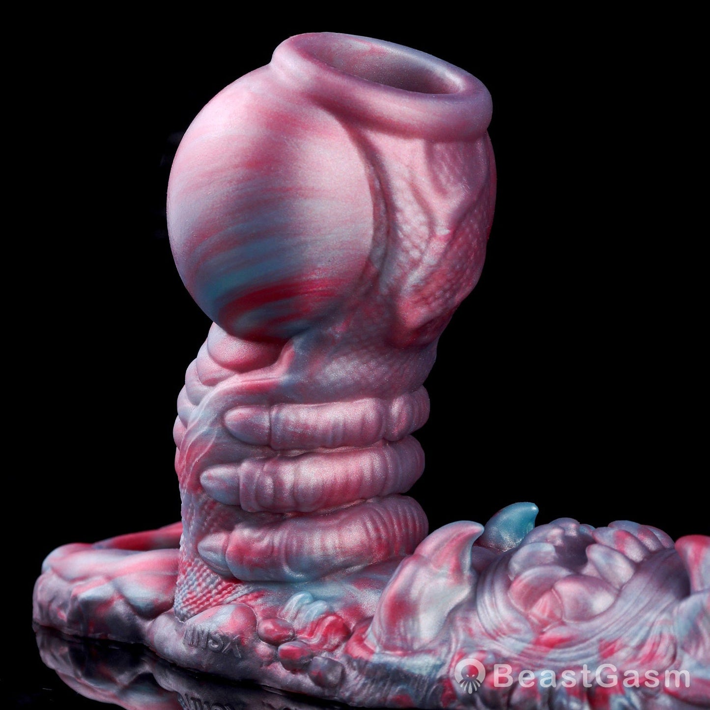 🐺 Knotfang Canine Beast Cock Sleeve with Grinding Plate - BeastGasm