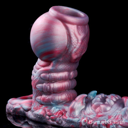 🐺 Knotfang Canine Beast Cock Sleeve with Grinding Plate - BeastGasm