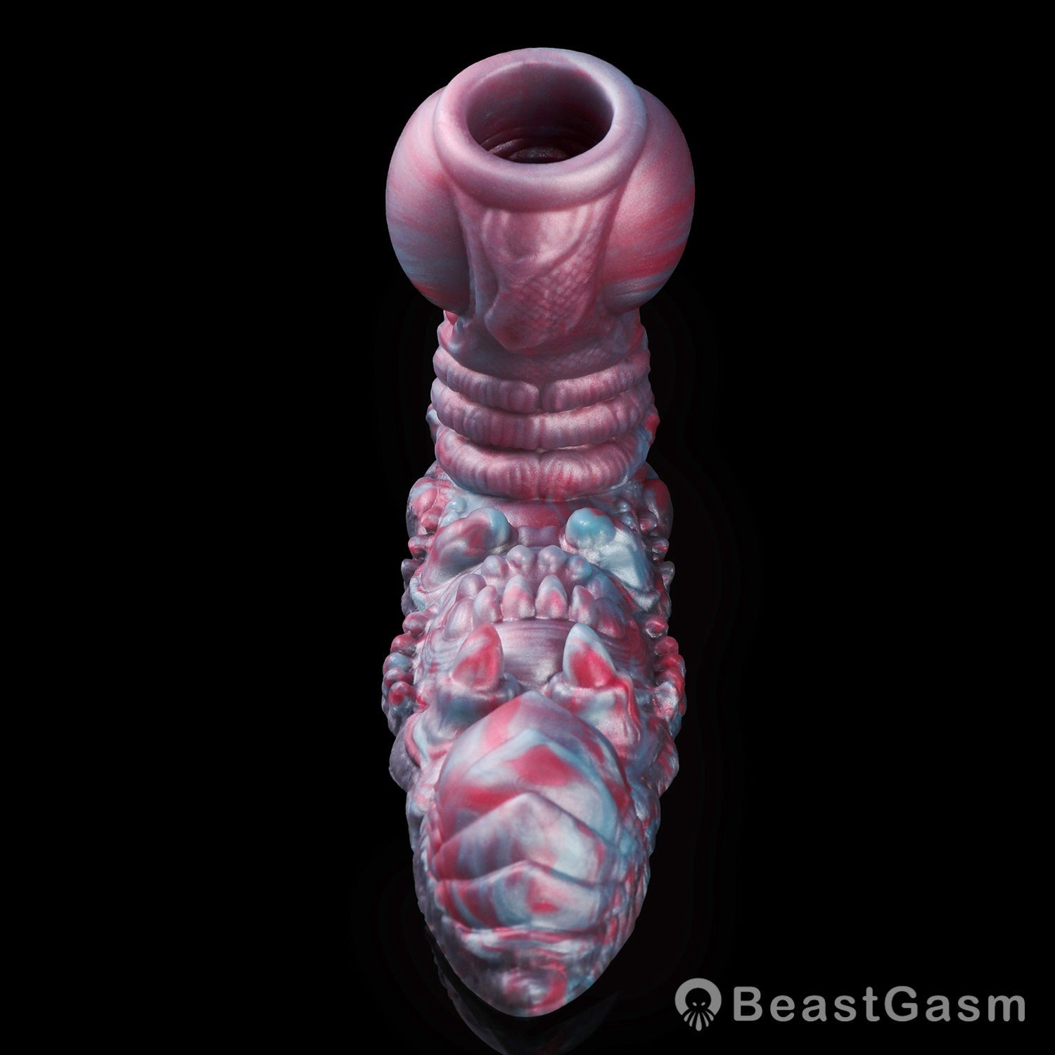 🐺 Knotfang Canine Beast Cock Sleeve with Grinding Plate - BeastGasm