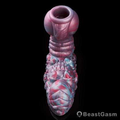 🐺 Knotfang Canine Beast Cock Sleeve with Grinding Plate - BeastGasm