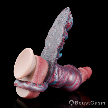 🐺 Knotfang Canine Beast Cock Sleeve with Grinding Plate - BeastGasm