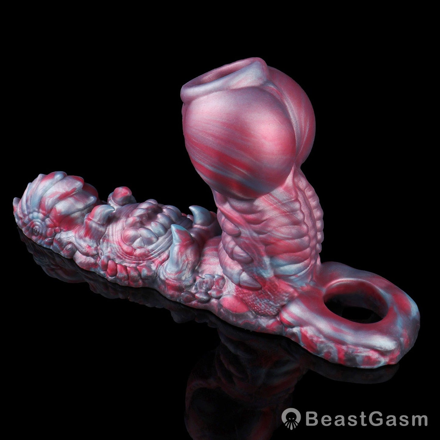 🐺 Knotfang Canine Beast Cock Sleeve with Grinding Plate - BeastGasm