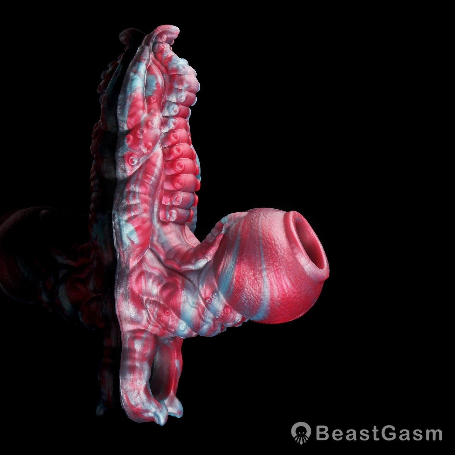 🐉 Knotshade Fantasy Knot Cock Sleeve & Clitoral Grinder - BeastGasm