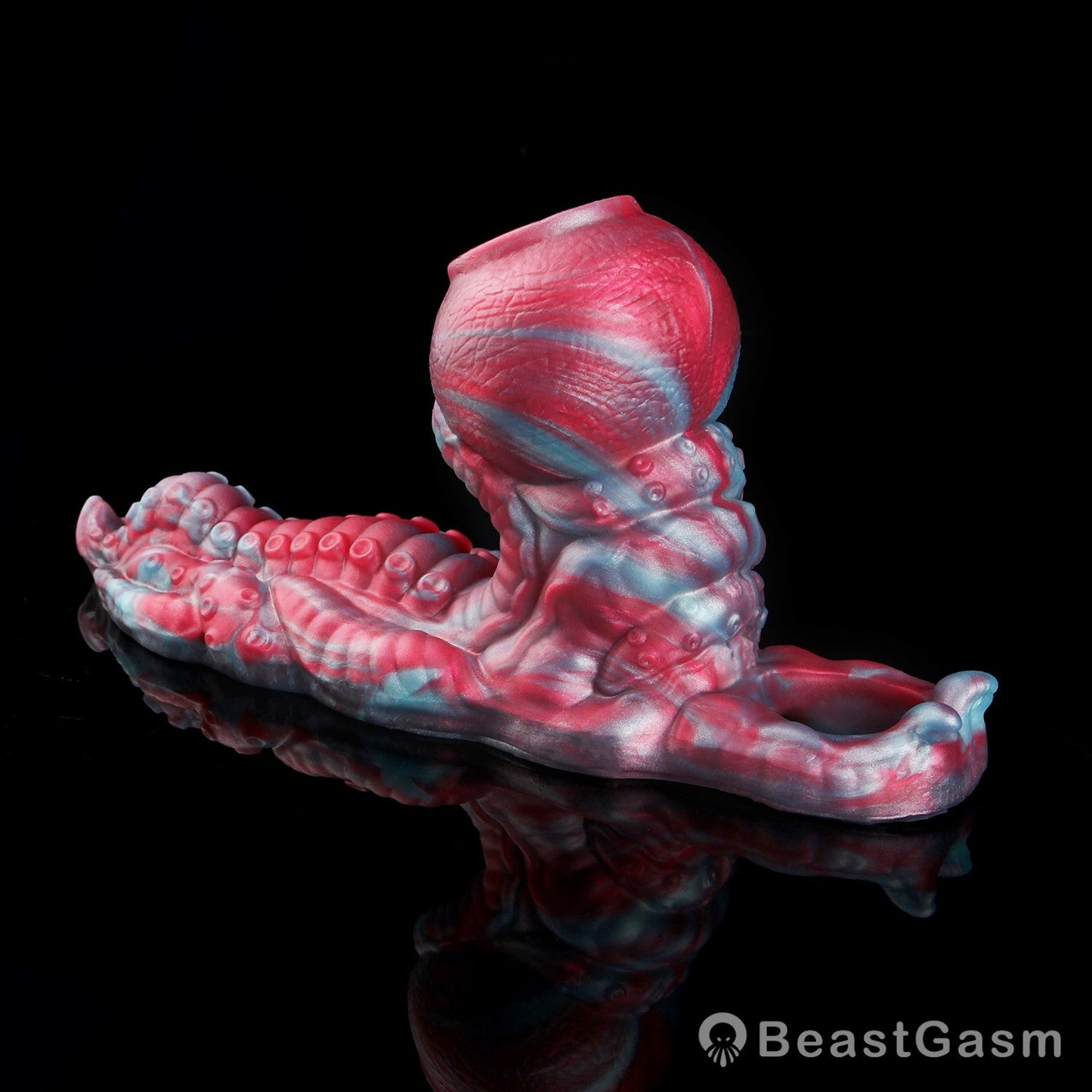 🐉 Knotshade Fantasy Knot Cock Sleeve & Clitoral Grinder - BeastGasm