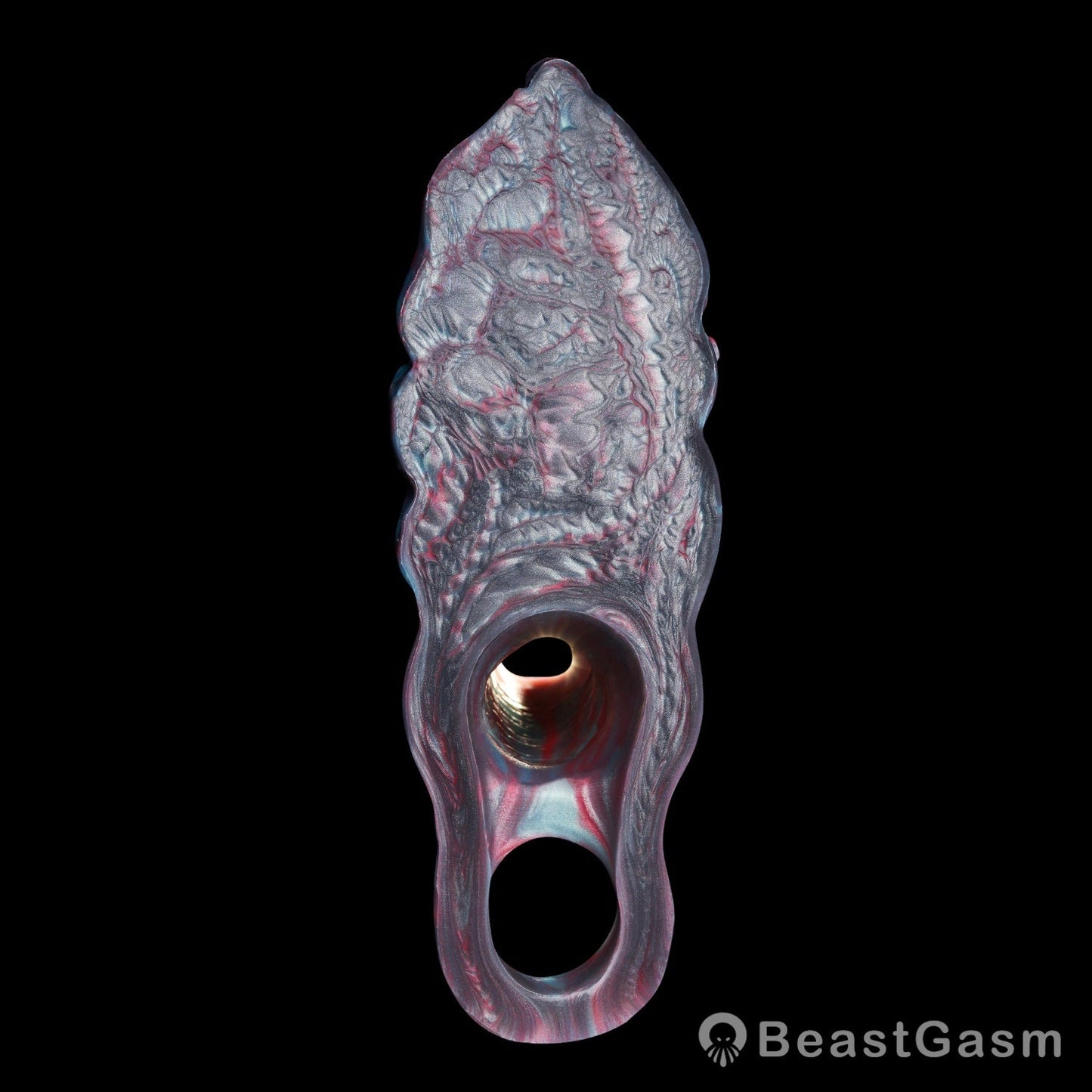 🐉 Knotshade Fantasy Knot Cock Sleeve & Clitoral Grinder - BeastGasm