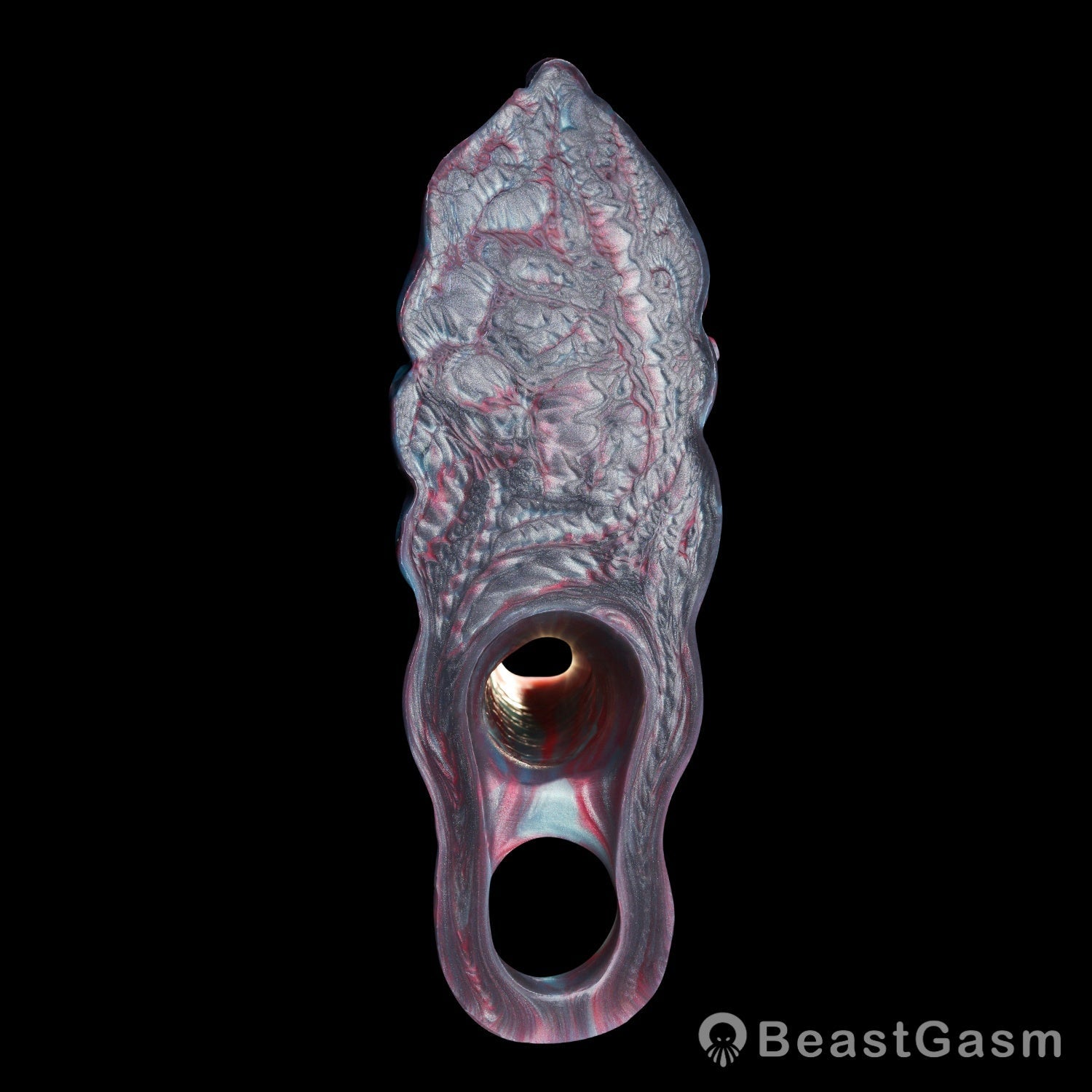 🐉 Knotshade Fantasy Knot Cock Sleeve & Clitoral Grinder - BeastGasm