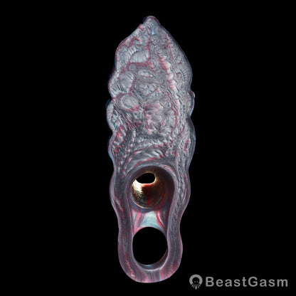 🐉 Knotshade Fantasy Knot Cock Sleeve & Clitoral Grinder - BeastGasm