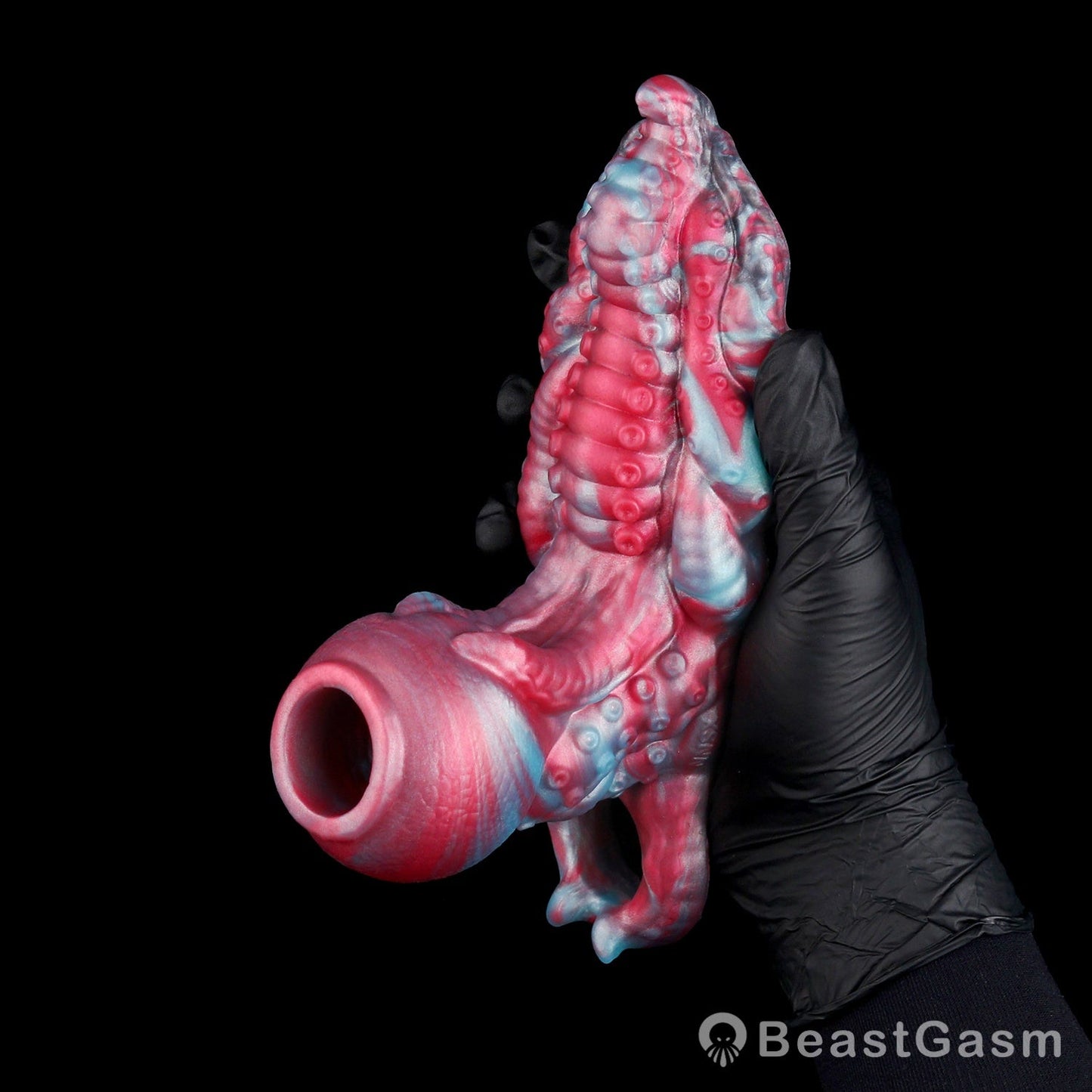 🐉 Knotshade Fantasy Knot Cock Sleeve & Clitoral Grinder - BeastGasm