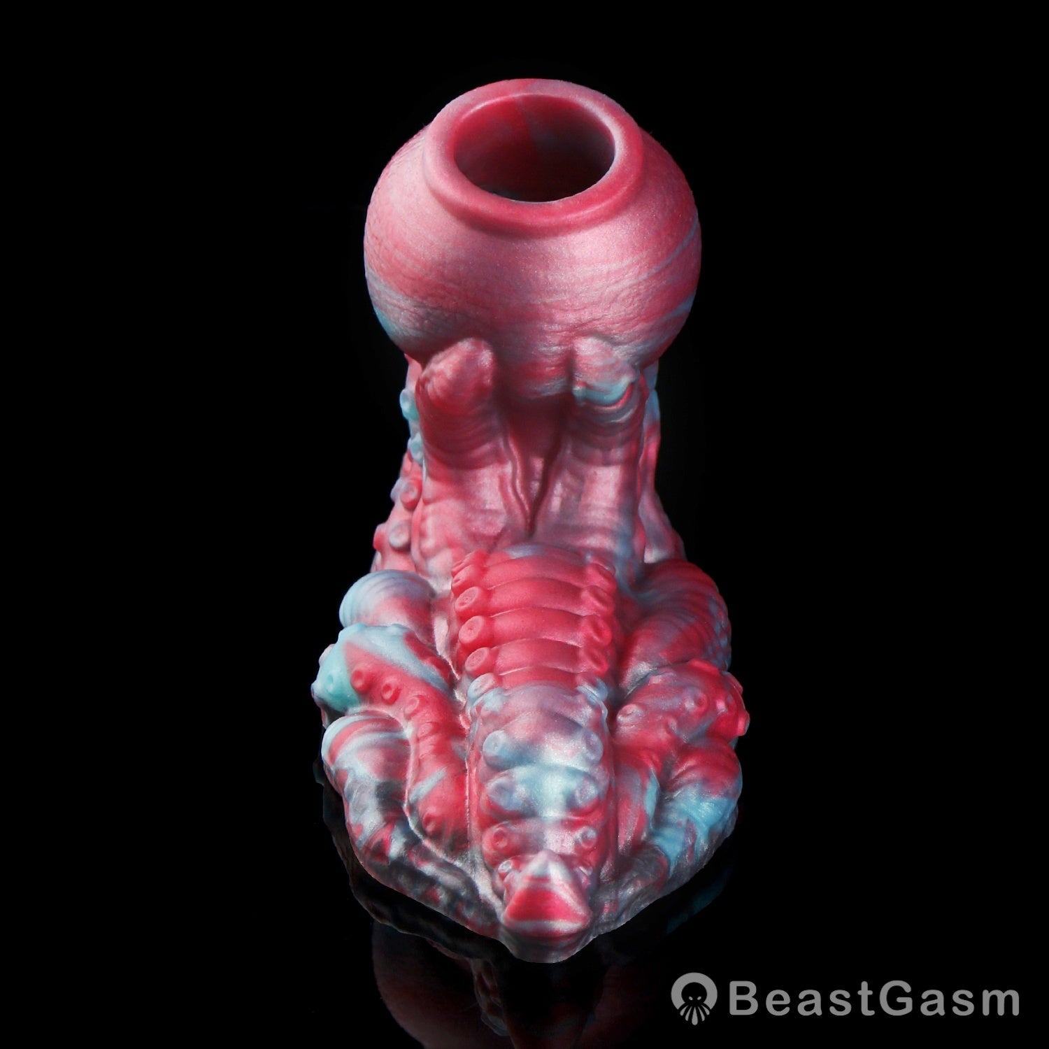 🐉 Knotshade Fantasy Knot Cock Sleeve & Clitoral Grinder - BeastGasm