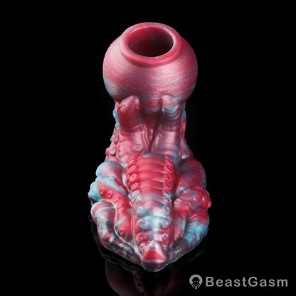 🐉 Knotshade Fantasy Knot Cock Sleeve & Clitoral Grinder - BeastGasm