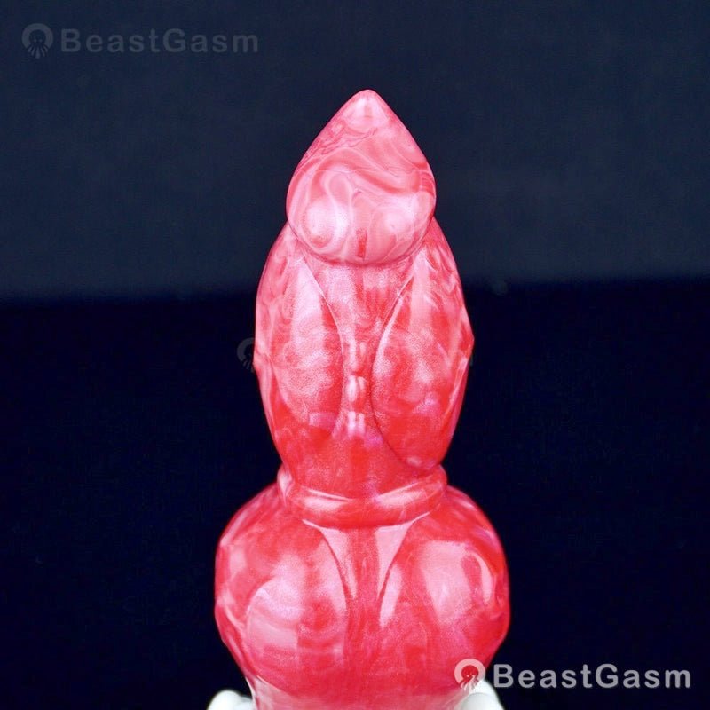 🐶 Knotted Fantasy Dog Dildo – Intense Stretch & Play - BeastGasm