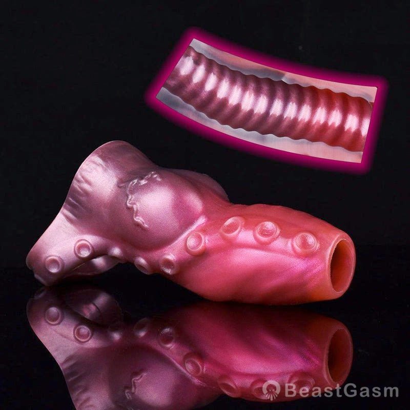 Krakenfire - Octopus Penis Sleeve, Fantasy Tentacle Cock Extender - BeastGasm