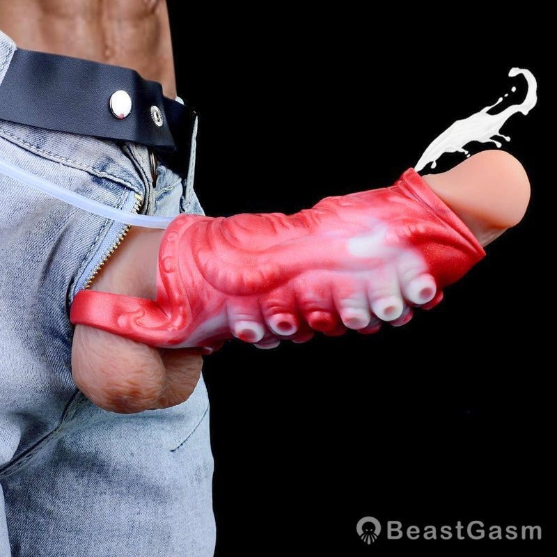 🐙 Kraken’s Embrace – Squirting Tentacle Sheath & Penis Sleeve - BeastGasm