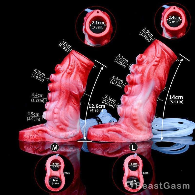 🐙 Kraken’s Embrace – Squirting Tentacle Sheath & Penis Sleeve - BeastGasm