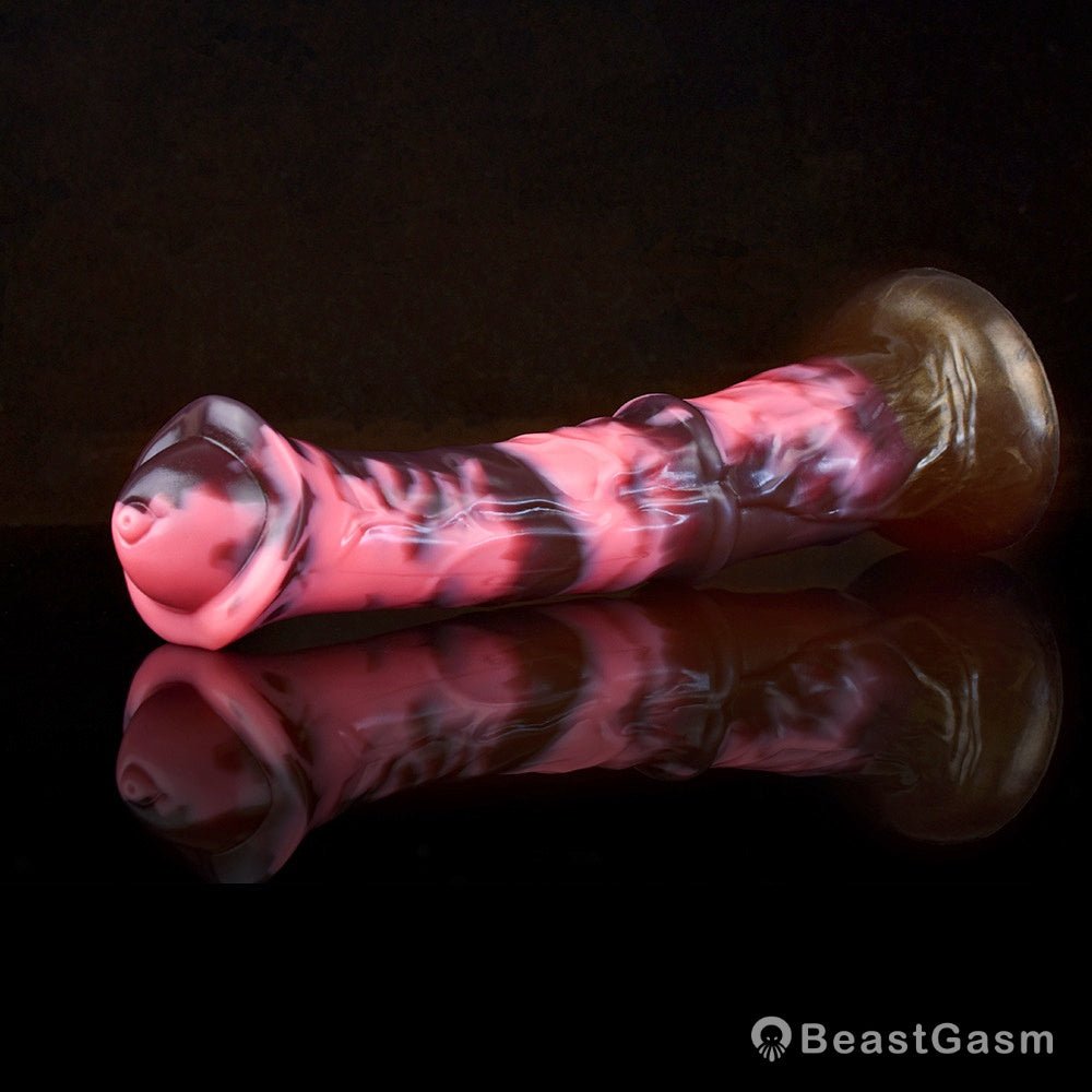 Large Realistic Horse Dildo – 11.2” Silicone Stallion Toy - BeastGasm