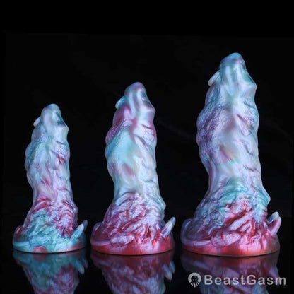 Leo Gradient Blue Purple Fantasy Dildo - BeastGasm