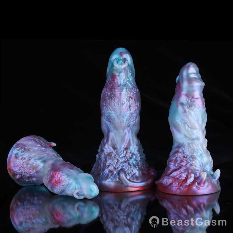 Leo Gradient Blue Purple Fantasy Dildo - BeastGasm