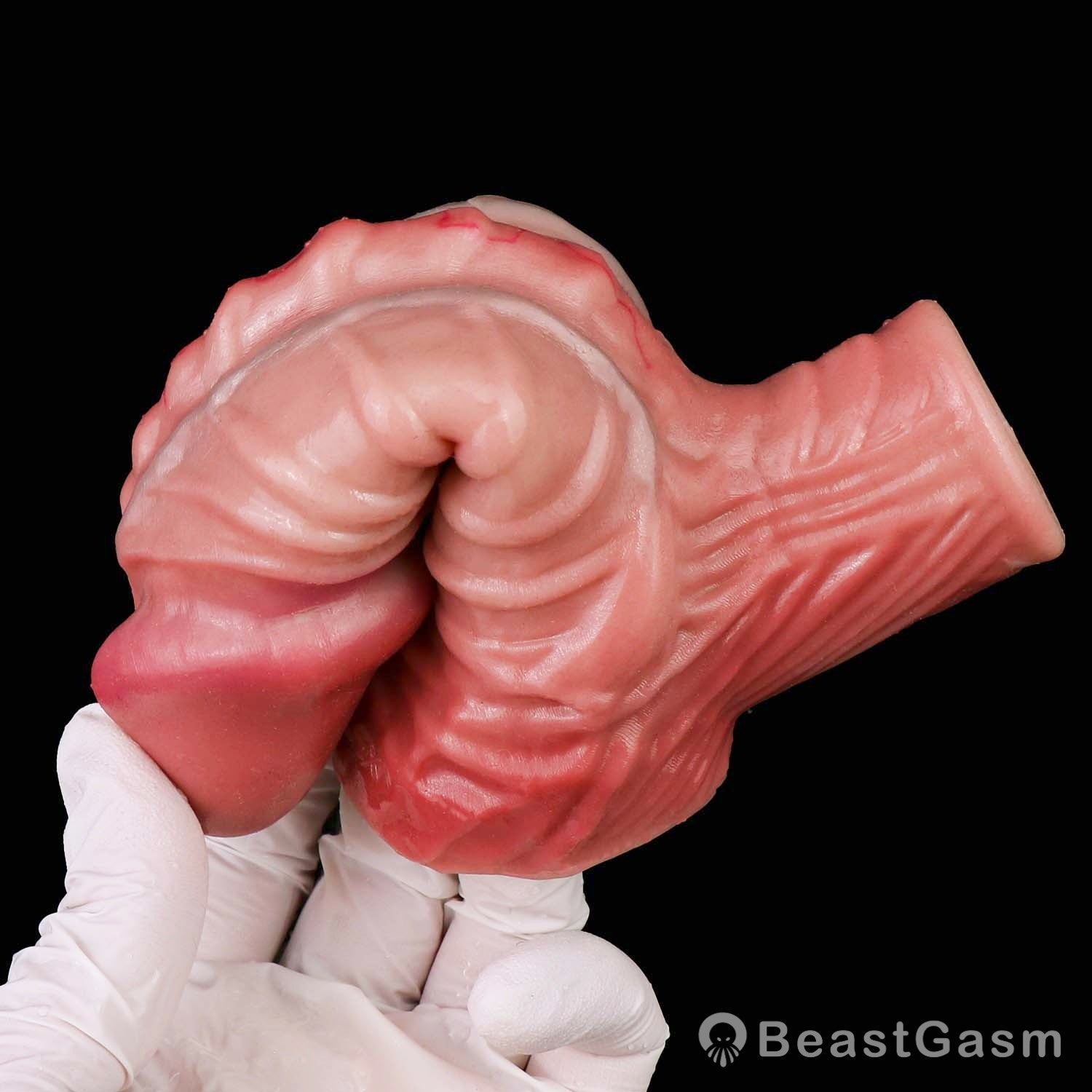 ⚔️ Leo Muscle-Flex Cock Sleeve | Dual-Channel Stamina Lock - BeastGasm