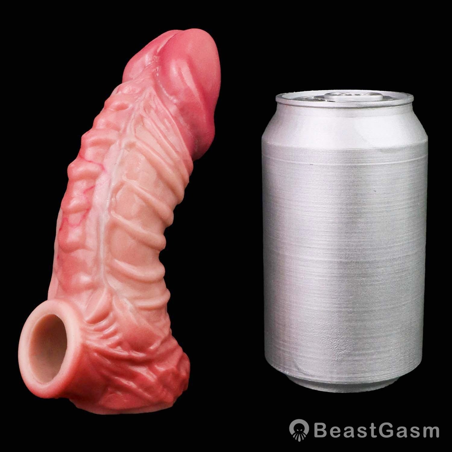 ⚔️ Leo Muscle-Flex Cock Sleeve | Dual-Channel Stamina Lock - BeastGasm