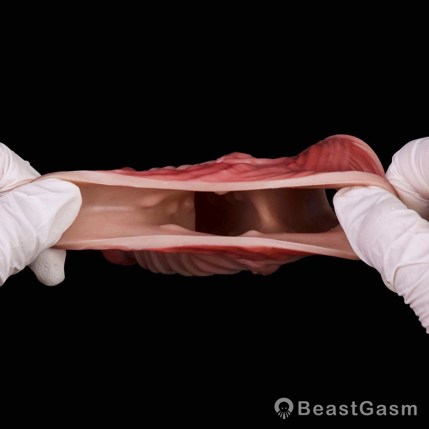 ⚔️ Leo Muscle-Flex Cock Sleeve | Dual-Channel Stamina Lock - BeastGasm