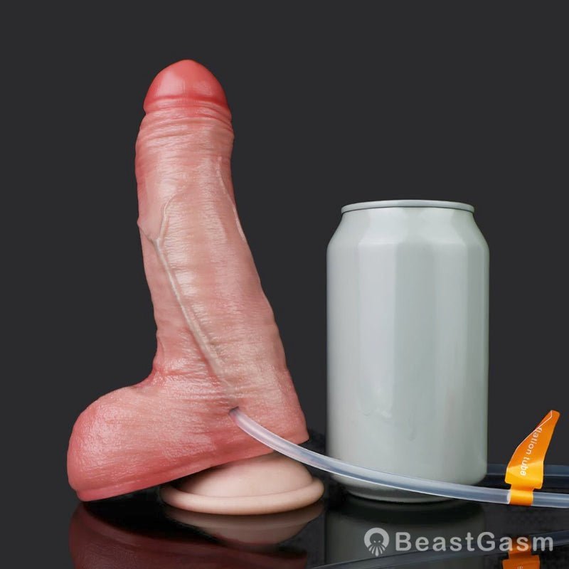 Leonidas 6.5 Inch Squirting Inflatable Dildo – Warrior’s Power - BeastGasm