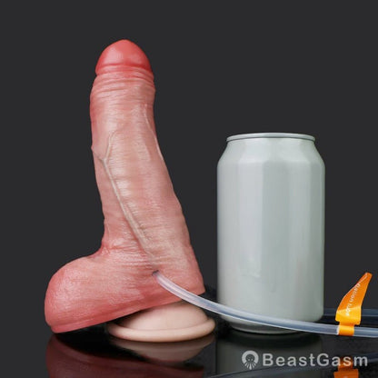 Leonidas 6.5 Inch Squirting Inflatable Dildo – Warrior’s Power - BeastGasm