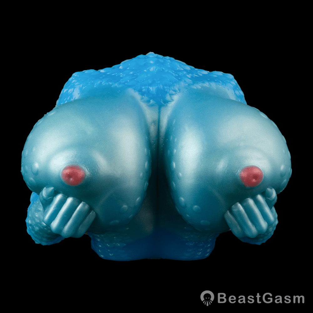 Leopard Chest Sex Toy – Soft, Bouncy, Full - Breast Stimulation 💦 - BeastGasm