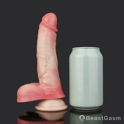 Lifelike 7 Inch Dildo – Alexander Silicone Shaft with Veins - BeastGasm