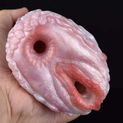 Lifelike Canine Stroker – Two - Hole Furry Masturbator - BeastGasm