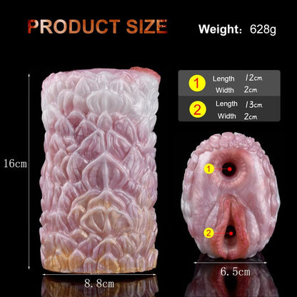 Lifelike Canine Stroker – Two - Hole Furry Masturbator - BeastGasm