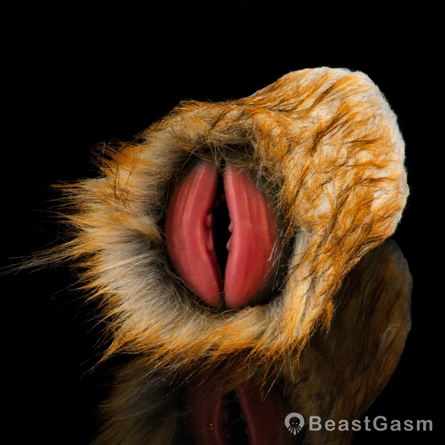 🦁 Lioness Fury Pocket Pussy | Removable Fur Male Masturbator - BeastGasm