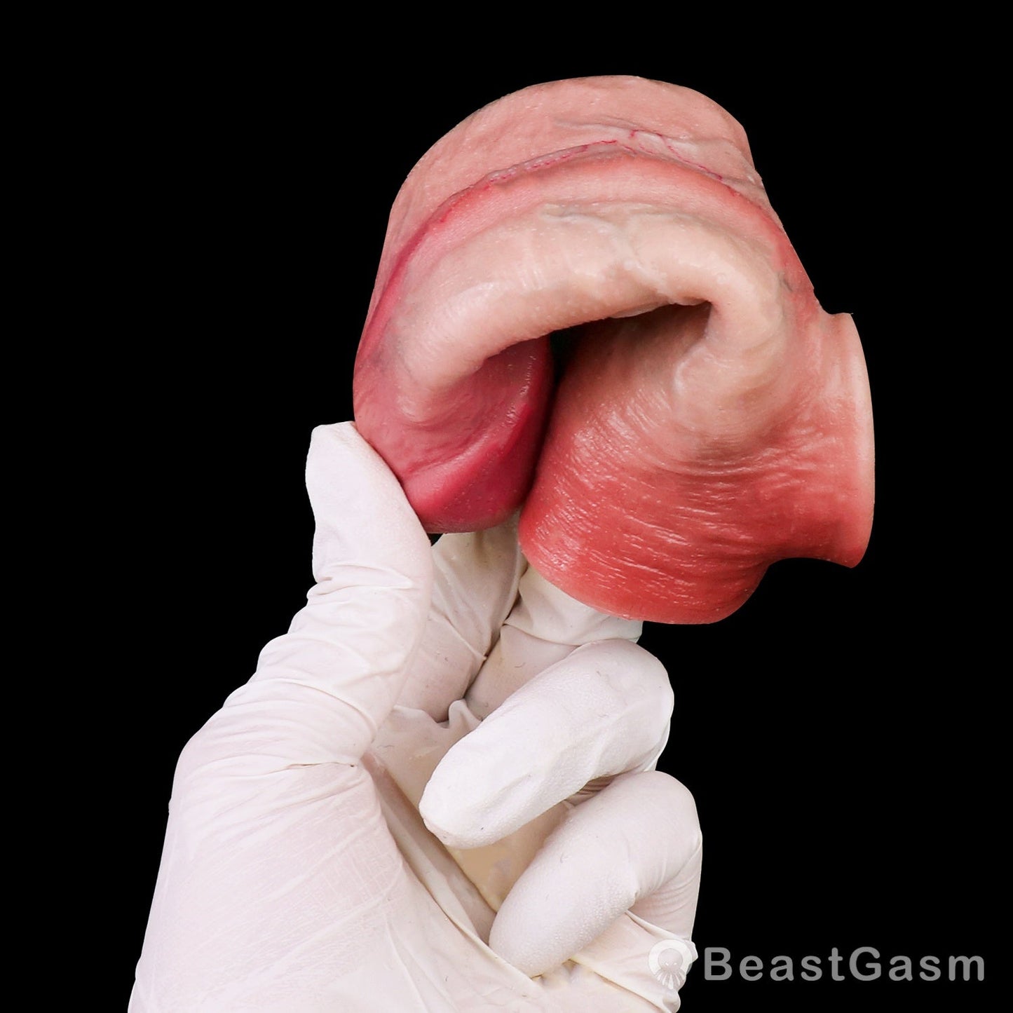 🦅 Liti Muscle-Flex Platinum Silicone Cock Sleeve - BeastGasm