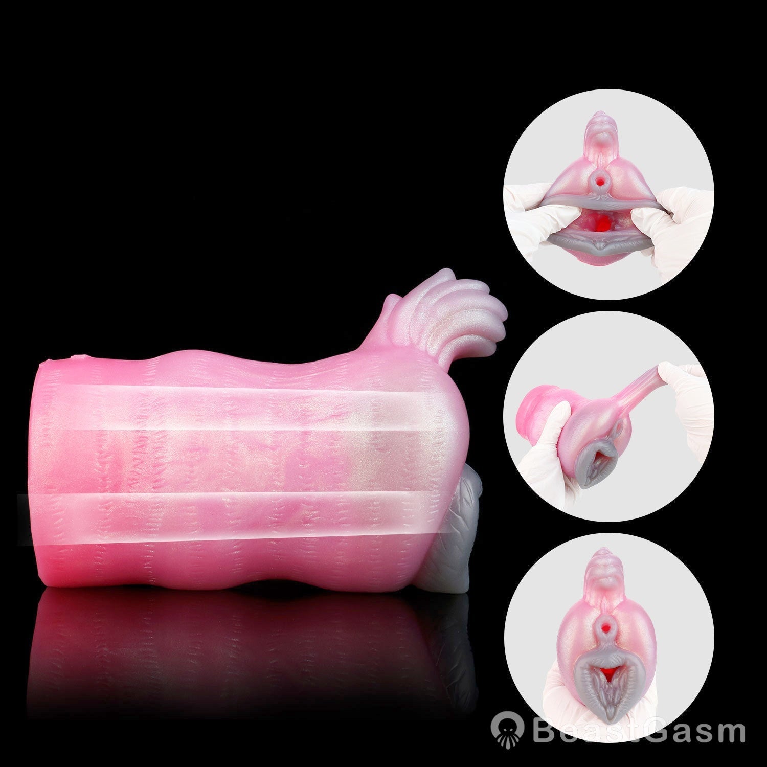 🐺 Little Wolf Girl Lupera: Dual - Channel Fantasy Milking Massager - BeastGasm