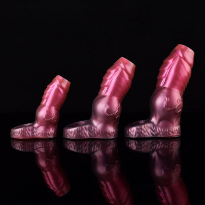 Lodsmok - Dragon Knot Penis Extender, Ribbed Monster Fantasy Sleeve - BeastGasm