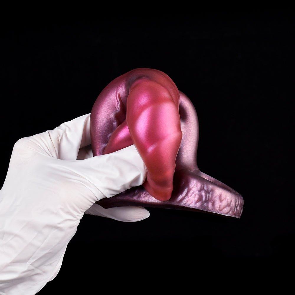 Lodsmok - Dragon Knot Penis Extender, Ribbed Monster Fantasy Sleeve - BeastGasm