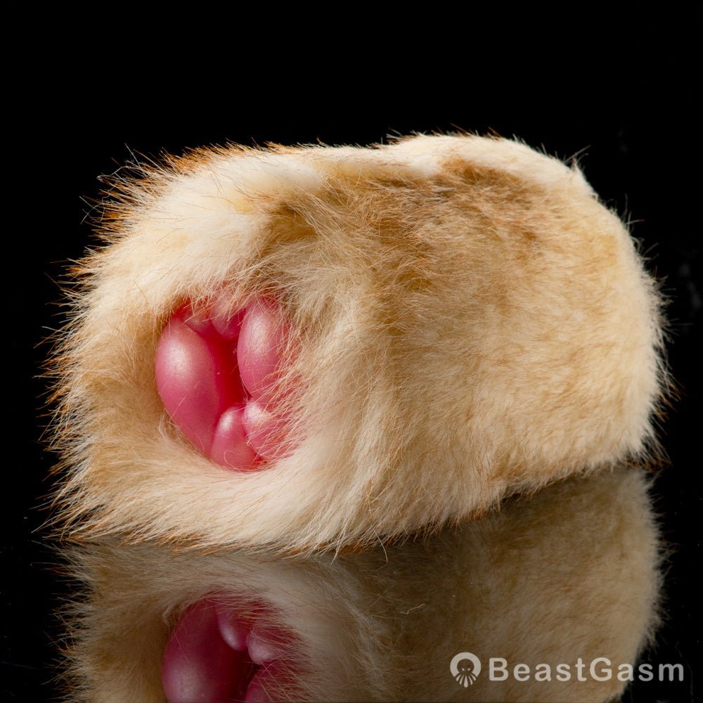 🐰 Lop Rabbit Furry Pocket Pussy | Snap-Off Plush Male Masturbator - BeastGasm