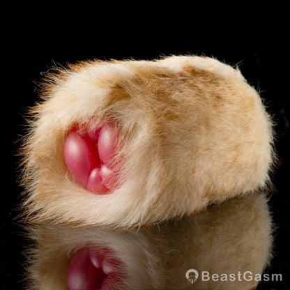 🐰 Lop Rabbit Furry Pocket Pussy | Snap-Off Plush Male Masturbator - BeastGasm