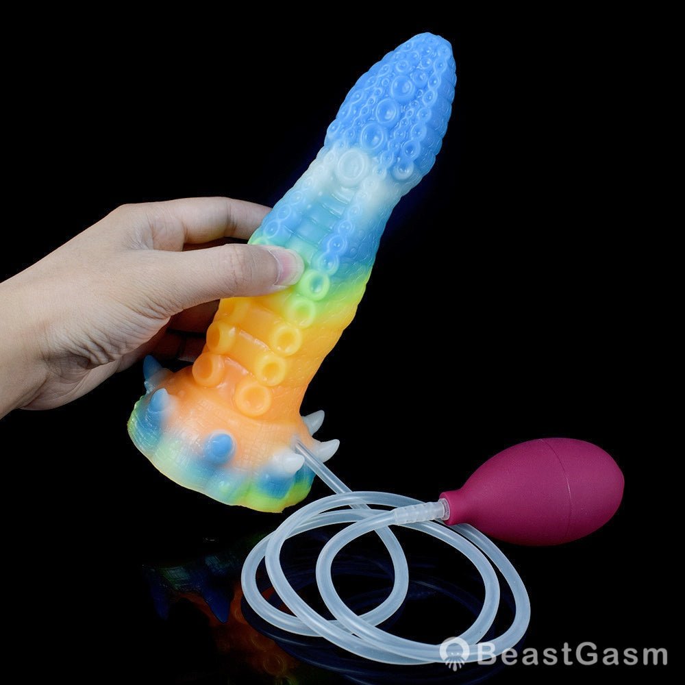 Luminous GIGANTEUS Octopus Vibrator – Premium Ejaculating Fantasy Toy - BeastGasm