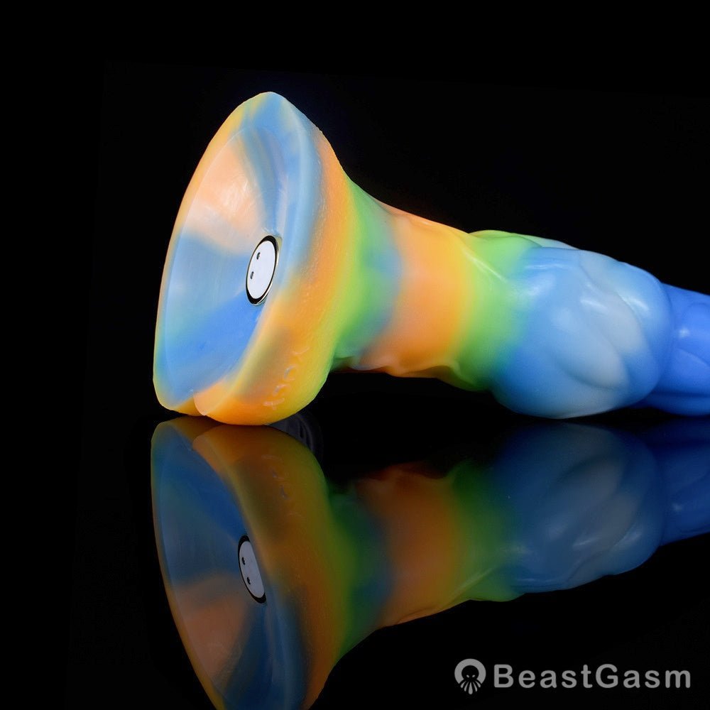 👹 Luminous Monster Vibrator - Remote Control Vibrating Fantasy - BeastGasm
