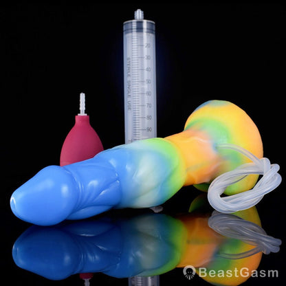 👹 Luminous Monster Vibrator - Remote Control Vibrating Fantasy - BeastGasm