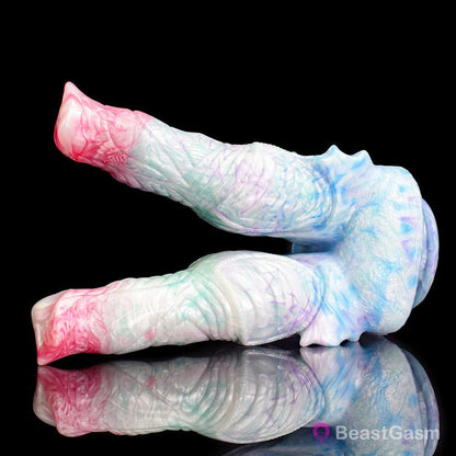 🐎 Lumithorn - 7.8 - Inch Two - Hole Horse Dildo & Minotaur Butt Plug - BeastGasm