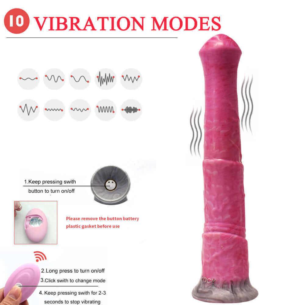 Marengo Vibrating Horse Dildo – Ride of Glory - BeastGasm