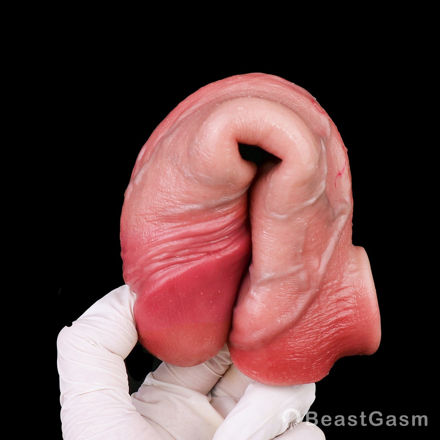 💎 Marnov Muscle-Flex Platinum Silicone Cock Sleeve - BeastGasm