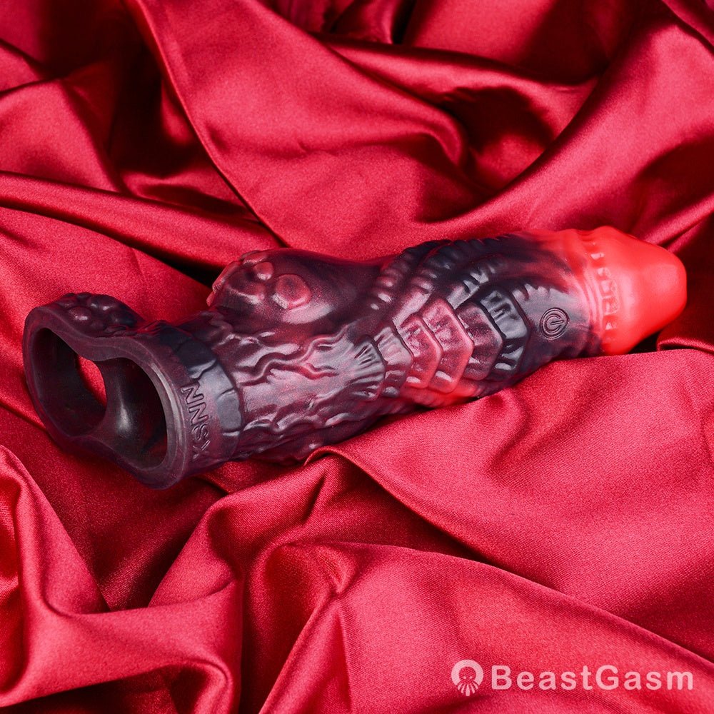 Matthew Silicone Cock Sleeve – Targeted G - Spot Vibration - BeastGasm