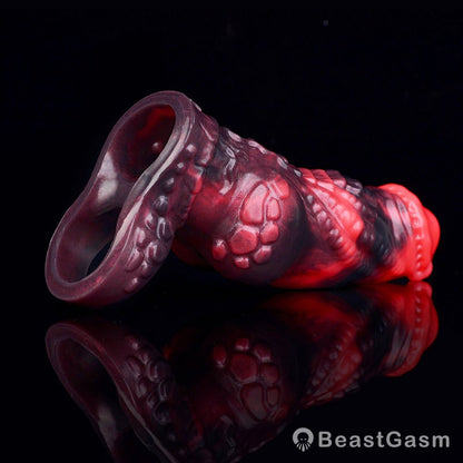 Matthew Silicone Cock Sleeve – Targeted G - Spot Vibration - BeastGasm